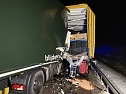 Ein Lkw-Unfall ereignete sich auf der A38. (Foto: Silvio Dietzel)