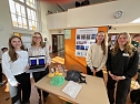 Beim Regionalentscheid "Jugend forscht" in der Mensa in der Nordhäuser Fachhochschule. (Foto: ssc) Beim Regionalentscheid "Jugend forscht" in der Mensa in der Nordhäuser Fachhochschule. (Foto: ssc)