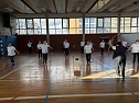 Die Herzsportler luden zum Tag der offenen T&uuml;r in die Turnhalle des S&uuml;dharz-Klinikums (Foto: Wilfried Ro&szlig;mell)