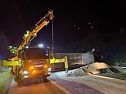 Bergungsarbeiten auf der A38 (Foto: S. Dietzel)