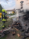 Brand in Bielen (Foto: Silvio Dietzel/Feuerwehr)