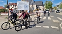 Die 3. "Kidical Mass" Fahrraddemo rollte heute durch Nordhausen (Foto: agl)