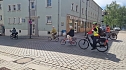 Die 3. "Kidical Mass" Fahrraddemo rollte heute durch Nordhausen (Foto: agl)