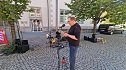 Arbeiterkampftag auf dem Nordh&auml;user Rathausplatz (Foto: agl)