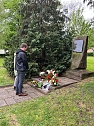Kranzniederlegung in Bleicherode (Foto: Die Linke Bleicherode Sollstedt)