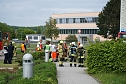 Bei einer Gro&szlig;&uuml;bung am und im S&uuml;dharz-Klinkum waren 60 Feuerwehrleute im Einsatz sowie viel Personal von den Rettungsdiensten.  (Foto: ssc)