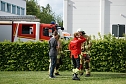 Bei einer Gro&szlig;&uuml;bung am und im S&uuml;dharz-Klinkum waren 60 Feuerwehrleute im Einsatz sowie viel Personal von den Rettungsdiensten.  (Foto: ssc)