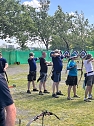 Fünf Schützen hatte das Bowteam zur Landesmeisterschaft nach Erfurt entsandt (Foto: Emilie Schellhammer) Fünf Schützen hatte das Bowteam zur Landesmeisterschaft nach Erfurt entsandt (Foto: Emilie Schellhammer)