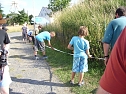 Geländespiel und Wasserschlacht (Foto: M. Krieger) Geländespiel und Wasserschlacht (Foto: M. Krieger)