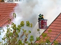 Brand in der Altstadt (Foto: privat) Brand in der Altstadt (Foto: privat)