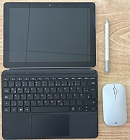 microsoft surface go 128 GB mit Tastatur, Stift und Mouse
