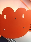 Wandlampe aus Holz 