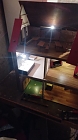 Bild mit Licht im Haus 