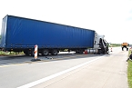 Unfall auf der A 38 (Foto: Polizei/nnz) Unfall auf der A 38 (Foto: Polizei/nnz)