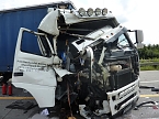 Unfall auf der A 38 (Foto: Polizei/nnz) Unfall auf der A 38 (Foto: Polizei/nnz)