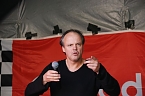 Hubert Kah auf dem  Rathausplatz (Foto: Sven G&auml;mkow)