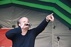 Hubert Kah auf dem  Rathausplatz (Foto: Sven G&auml;mkow)