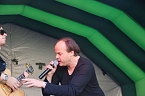 Hubert Kah auf dem  Rathausplatz (Foto: Sven G&auml;mkow)
