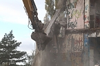 Eine Schule verschwindet (Foto: nnz)