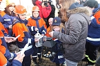 Friedenslicht angekommen (Foto: A. Liesegang) Friedenslicht angekommen (Foto: A. Liesegang)