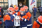 Friedenslicht angekommen (Foto: A. Liesegang) Friedenslicht angekommen (Foto: A. Liesegang)