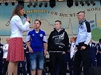 Bild: Wackers Erste auf der B&uuml;hne (Foto: privat)
