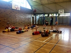 Vorbereitungen des NSV-Handballnachwuchses (Foto: privat)