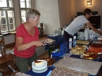 Vorbereitungen auf Schloss Heringen (Foto: Interessengemeinschaft Schloss Heringen)