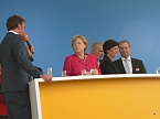 Angela Merkel in Leinefelde (Foto: Ilka K&uuml;hn)