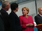 Angela Merkel in Leinefelde (Foto: Ilka K&uuml;hn)