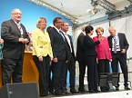 Angela Merkel in Leinefelde (Foto: Ilka K&uuml;hn)