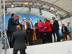 Angela Merkel in Leinefelde (Foto: Ilka K&uuml;hn)