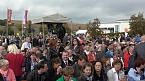 Angela Merkel in Leinefelde (Foto: Ilka K&uuml;hn)