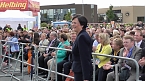 Angela Merkel in Leinefelde (Foto: Ilka K&uuml;hn)