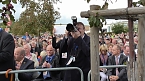 Angela Merkel in Leinefelde (Foto: Ilka K&uuml;hn)