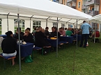 Mit Nachbarn gefeiert (Foto: WBG)