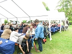 Mit Nachbarn gefeiert (Foto: WBG)