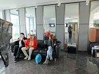 Besuch in Halle (Foto: Karin Lehmann und Peter Blei)