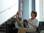 Besuch in Halle (Foto: Karin Lehmann und Peter Blei)