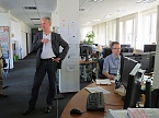 Besuch in Halle (Foto: Karin Lehmann und Peter Blei)