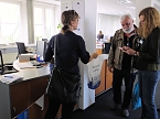 Besuch in Halle (Foto: Karin Lehmann und Peter Blei)