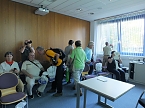Besuch in Halle (Foto: Karin Lehmann und Peter Blei)