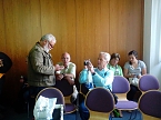Besuch in Halle (Foto: Karin Lehmann und Peter Blei)