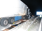 Unfall am Hermsdorfer Kreuz (Foto: Autobahnpolizei)