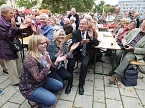 Gysi in Nordhausen (Foto: Karin Lehmann, Peter Blei)