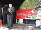 Gysi in Nordhausen (Foto: Karin Lehmann, Peter Blei)