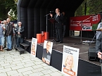 Gysi in Nordhausen (Foto: Karin Lehmann, Peter Blei)