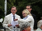 Wahlkampfendspurt bei den Linken (Foto: Karin Lehmann, Peter Blei)