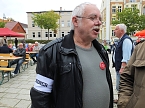 Wahlkampfendspurt bei den Linken (Foto: Karin Lehmann, Peter Blei)