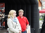 Wahlkampfendspurt bei den Linken (Foto: Karin Lehmann, Peter Blei)